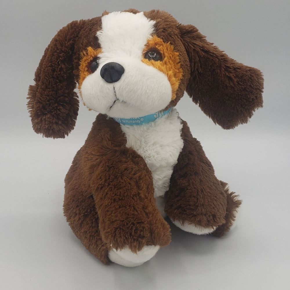 Habitat For Humanity Plush Woody The‎ Dog Stuffed Animal Limited Edition